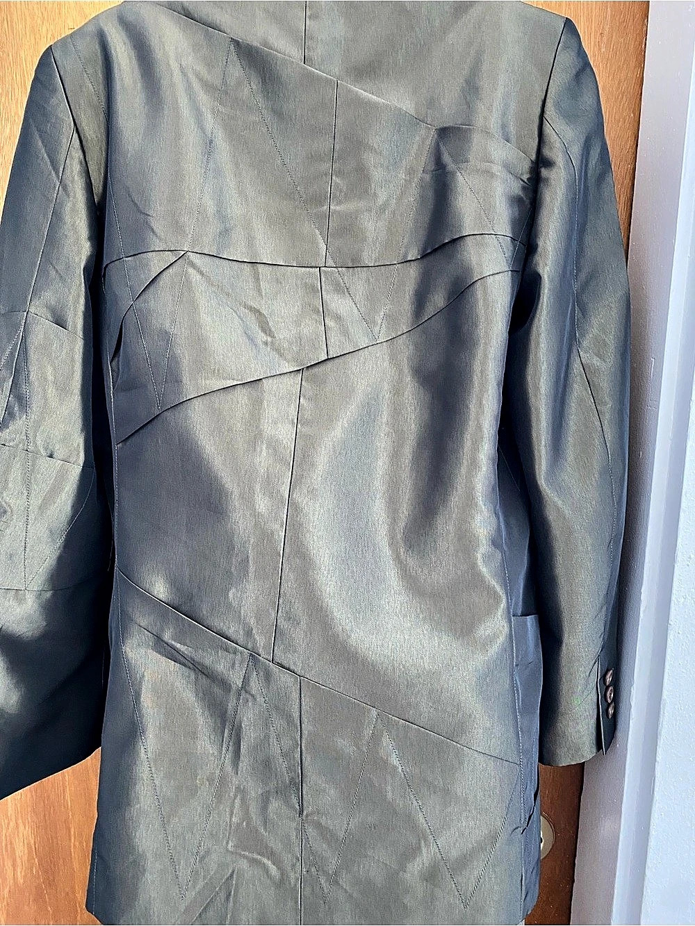 Issey Miyake Women's Two-Piece Suit in Green Size S - Picture 3 of 11
